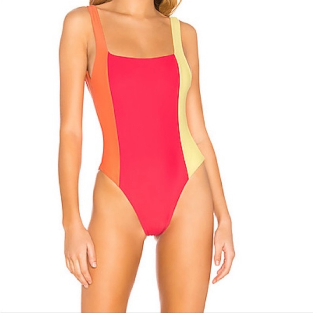 Lovewave Colorblock One Piece Swimsuit